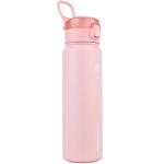 AquaFlask Sip 710 mL (24oz) Water Bottle - Ballet Pink, Keeps Drinks Cold for 24 Hours, Keeps Drinks Hot for 12 Hours, Double-walled stainless steel, BPA Free, Durable, Leak-Proof and Eco-Friendly, Designed in California