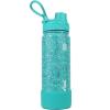 AquaFlask IL Terrazzo 532 mL (18oz) Water Bottle - Seafoam Green , Keeps Drinks Cold for 24 Hours, Keeps Drinks Hot for 12 Hours, Double-walled stainless steel, BPA Free, Durable, Leak-Proof and Eco-Friendly, Designed in California AquaFlask IL Terrazzo 532 mL (18oz) Water Bottle - Seafoam Green , Keeps Drinks Cold for 24 Hours, Keeps Drinks Hot for 12 Hours, Double-walled stainless steel, BPA Free, Durable, Leak-Proof and Eco-Friendly, Designed in California