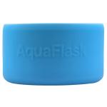 AquaFlask Silicone Bumper SMALL 532 mL/650 mL (18oz, 22oz) - Malibu Blue, Soft, grippy silicone for your bottles, Durable, Reduces the risk of accidental drops