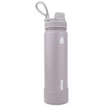 AquaFlask Earth 650 mL (22oz) Water Bottle - Dusty Rose , Keeps Drinks Cold for 24 Hours, Keeps Drinks Hot for 12 Hours, Double-walled stainless steel, BPA Free, Durable, Leak-Proof and Eco-Friendly, Designed in California