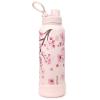 AquaFlask Sakura 2 1.18L (40oz) Water Bottle - Pink , Keeps Drinks Cold for 24 Hours, Keeps Drinks Hot for 12 Hours, Double-walled stainless steel, BPA Free, Durable, Leak-Proof and Eco-Friendly, Designed in California AquaFlask Sakura 2 1.18L (40oz) Water Bottle - Pink , Keeps Drinks Cold for 24 Hours, Keeps Drinks Hot for 12 Hours, Double-walled stainless steel, BPA Free, Durable, Leak-Proof and Eco-Friendly, Designed in California