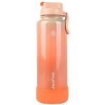 AquaFlask Candy Floss 1.18 L (40oz) Water Bottle - Creme Brulee , Keeps Drinks Cold for 24 Hours, Keeps Drinks Hot for 12 Hours, Double-walled stainless steel, BPA Free, Durable, Leak-Proof and Eco-Friendly, Designed in California