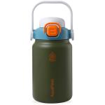 AquaFlask Jug 1.18 L (40oz) Water Bottle - Penny Lane(Army Green) , Keeps Drinks Cold for 24 Hours, Keeps Drinks Hot for 12 Hours, Double-walled stainless steel, BPA Free, Durable, Leak-Proof and Eco-Friendly, Designed in California