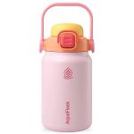AquaFlask Jug 1.18 L (40oz) Water Bottle - Buttercup(Pink) , Keeps Drinks Cold for 24 Hours, Keeps Drinks Hot for 12 Hours, Double-walled stainless steel, BPA Free, Durable, Leak-Proof and Eco-Friendly, Designed in California