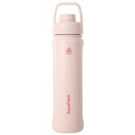 AquaFlask New Regular 650 mL (22oz) Water Bottle - Ballet Pink , Durable, Leak-Proof and Eco-Friendly, Keeps Drinks Cold for 24 Hours, Keeps Drinks Hot for 12 Hours, Double-walled stainless steel, BPA Free, Designed in California