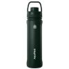 AquaFlask New Regular 650 mL (22oz) Water Bottle - Moss Green , Durable, Leak-Proof and Eco-Friendly, Keeps Drinks Cold for 24 Hours, Keeps Drinks Hot for 12 Hours, Double-walled stainless steel, BPA Free, Designed in California AquaFlask New Regular 650 mL (22oz) Water Bottle - Moss Green , Durable, Leak-Proof and Eco-Friendly, Keeps Drinks Cold for 24 Hours, Keeps Drinks Hot for 12 Hours, Double-walled stainless steel, BPA Free, Designed in California