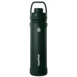 AquaFlask New Regular 650 mL (22oz) Water Bottle - Moss Green , Durable, Leak-Proof and Eco-Friendly, Keeps Drinks Cold for 24 Hours, Keeps Drinks Hot for 12 Hours, Double-walled stainless steel, BPA Free, Designed in California