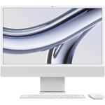 Apple iMac 24" 4.5K Retina Display with Apple M3 Chip - Silver 8GB RAM - 256GB Storage - 8 Core CPU - 8 Core GPU - 2x Thunderbolt / USB 4 Ports - Magic Keyboard