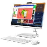 Lenovo IdeaCentre AIO 3 24ITL6 23.8" FHD All in One PC - White Intel Core i7 1165G4 - 16GB RAM - 1TB NVMe SSD - NVIDIA MX450 2GB - DVDRW - AC WiFi + Bluetooth 5 - Webcam - Win11 Home - Wireless Keyboard & Mouse