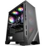 GGPC RX 6600 8GB Gaming PC AMD Ryzen 5 5500 6 Core - 16GB 3200MHz RAM - 500GB NVME SSD - AMD Radeon RX6600 8GB - AC WiFi + Bluetooth - Windows 11 Home