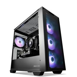 GGPC RTX 4060 Ti Gaming PC AMD Ryzen 5 5600XT 6 Cores / 12 Threads - 32GB RAM - 1TB NVMe SSD - NVIDIA GeForce RTX4060Ti 8GB Graphics - AX WiFi + Bluetooth - Windows 11 Home