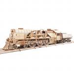 Ugears Mechanical Model Kit - V-Express Steam Train with Tender