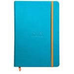 Rhodia Rhodiarama Hardcover Notebook A5 Blank Turquoise