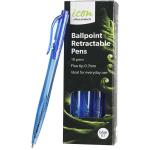 Icon Ballpoint Pens Retractable Fine Blue - Pack of 10