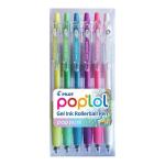 Pilot 20249 Pop'lol Gel Ink Rollerball Pen Pastel - Pack of 6