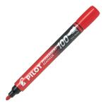 Pilot SCA 100 Permanent Marker Bullet Tip Red (SCA-100-R)