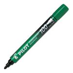 Pilot SCA 100 Permanent Marker Bullet Tip Green (SCA-100-G)