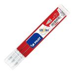 Pilot BLS-FR10-R-S3P Frixion Erasable Refill Broad Red - Pack of 3