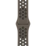 Apple 41mm Nike Sport Band - Olive Grey/Black - Compatible with Apple Watch Series 7(41mm), Series 8(41mm)