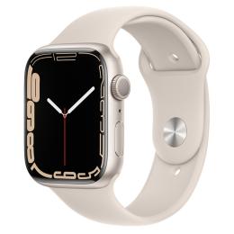 Apple Watch Series 7 GPS + Cellular - 45mm Starlight Aluminium Case Only (ex-demo / no accessories / PB 3 Month Warranty)
