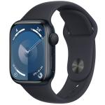 Apple Watch Series 9 (GPS) 41mm - Midnight Aluminium Case with Midnight Sport Band - S/M (Fits 140mm to 190mm Wrists)
