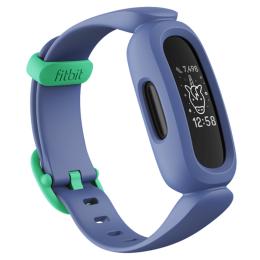 Fitbit Ace 3 Fitness Tracker - Cosmic Blue / Astro Green Kid-Friendly - Up to 8 day Battery Life - Sleep Tracking - All-Day Activity Tracking Parental Controls - 50m Water Resistance