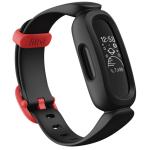Fitbit Ace 3 Fitness Tracker - Black / Racer Red Kid-Friendly - Up to 8 day Battery Life - Sleep Tracking - All-Day Activity Tracking Parental Controls - 50m Water Resistance