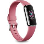 Fitbit Luxe Fitness Tracker - Platinum / Orchid Jewellery Design - 24/7 Heart Rate - Oxygen Saturation (SpO2) Monitoring - Up to 5 Days Battery Life - Menstrual Health Tracking