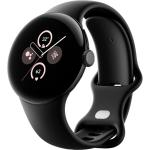 Google Pixel Watch 2 Wi-Fi - Matte Black with Obsidian Active Band Google Wear OS - AMOLED Display - Full Day Battery Life - IP68/5ATM Water Resistance - Built-in GPS - Advanced Health - Sleep and Activity Tracking
