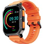 HiFuture Ultra3 Smart Watch - Orange 2.04" Display - IP68 Water Resistance - Up to 10 Days battery Life - IP68 Water Resistance - Health and Fitness Tracking - Bluetooth Calling - Stainless Steel