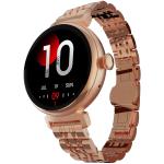 HiFuture Aura Smart Watch - Golden Pink 1.04" AMOLED Display - Up to 7 Days Battery Life - Heart Rate & Blood Oxygen Monitoring - IP68 Water Resistance