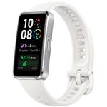 Huawei Band 10 Aluminum Fitness Tracker - White 1.47" AMOLED Display - Up to 14 Day Battery Life - 5ATM Water Resistance - Blood Oxygen / Sleep / Fitnesss / Health Tracking - Call Notifications