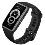 Huawei Band 6 Fitness Trackers - Black, All-Day SpO2 & Heart Rate Monitoring, 1.47-inch AMOLED FullView Display, Up to 2 weeks battery life, 96 Workout Modes