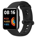 Xiaomi Redmi Watch 2 Lite Smart Watch - Black - Multi-system Standalone GPS, 5ATM Water Resistant, Spotify Music Control, Blood Oxygen Measurement, 24 Hour Heart Rate Tracking. (Global Version)