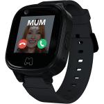 Moochies Connect 4G Smartwatch Phone For Kids Black - GPS Tracking, Voice & Video Calling,School Mode, Messaging, SOS Alert, Built in SIM on parts of the Vodafone & Spark networks (Prepaid plan is required)