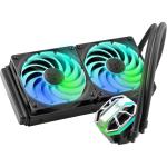 Sapphire Nitro+ S240-A 240mm AiO Water Cooling with RGB LED, Supports Intel LGA 1851/ 1700 / 115X / 1200 / 20XX, AMD AM4