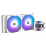 Zalman Alpha2 24 ARGB 240mm Water Cooling Kit Dual 120mm Fan White Supports Support Intel LGA 1700 / 1200 / 1150, AMD Socket AM5 / AM4