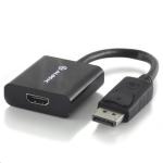 Alogic DPLC-HD4KAC Adapter DisplayPort 1.2 Male to HDMI Female Supports 4K   60Hz 20cm - Black