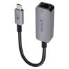 Bonelk USB-C to Gigabit Adapter - 15cm - Space Grey Bonelk USB-C to Gigabit Adapter - 15cm - Space Grey