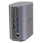 Cruxtec CDK17-SG 17-in-1 Universal Docking Station - USB-C 100W