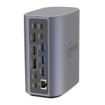 Cruxtec DLC17-SG 17-in-1 Displaylink Universal docking station - USB-C 100W