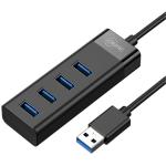 Cruxtec USB 3.0  4 Port hub. Super Speed Data Transfer Rate up to 5Gbps. Plug and play.