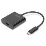 Digitus DA-70852 USB Type-C (M) to HDMI (F) Adapter Cable .15m