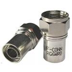 Dynamix A-RG6F-MSA RG6 F Connector (Male), Radial Sky Approved Crimp Indoor/Outdoor rated RecommendedtoolCT-507