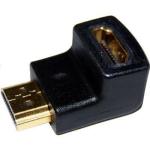 Dynamix A-HDMI-LA HDMI Down Angled Adapter    High Speed with Ethernet GOLD Plated Connectors