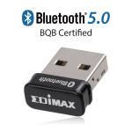 Edimax BT-8500 Bluetooth 5.0 Nano USB-A Ultra-Small Adapter. Pair Computer with Bluetooth Compatible Devices: Headphones, Speakers, Keyboard, Mice & Much More. Max speed up to 3Mbps
