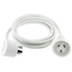 Sansai SPGY-2M Piggy Back Extension Cord - 2M SAA approved