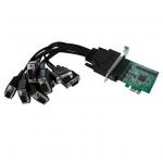 StarTech PEX8S952 8 Port Native PCI Express RS232 Serial Adapter Card with 16950 UART