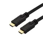 StarTech.com HD2MM10MA 4K 60Hz - Active - Ethernet - CL2 HDMI Cable - 10m (30ft) CL2 HDMI Cable - 10m (30 ft) - Active - High Speed - 4K HDMI Cable - HDMI 2.0 Cable - In Wall HDMI Cable with Ethernet - Male to Male