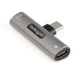 StarTech CDP2CAPDM USB C Audio Charge Adapter with 60W PD
